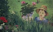 Edouard Manet Boy in Flowers Germany oil painting artist